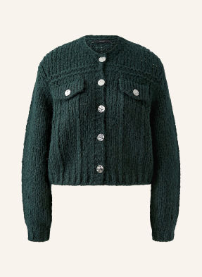 Oui Strickjacke gruen