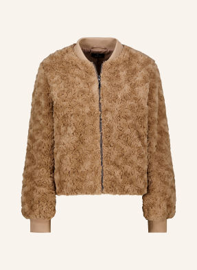 Monari Kunstfell-Blouson braun