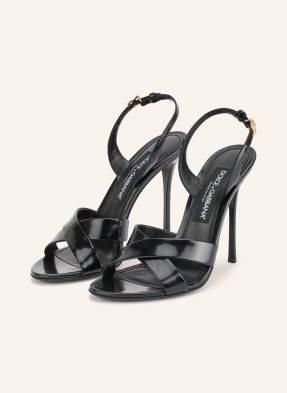 Dolce & Gabbana Sandály černá