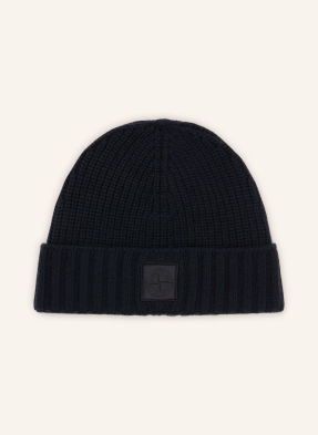 Stone Island Cashmere-Mütze Ghost blau