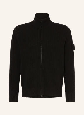 Stone Island Strickjacke Ghost schwarz