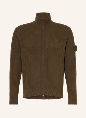 Stone Island Strickjacke Ghost gruen
