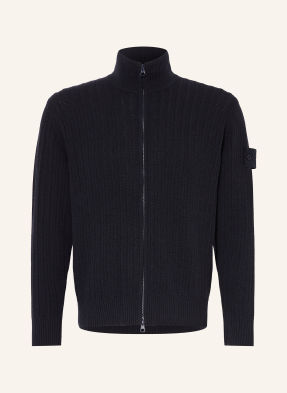 Stone Island Strickjacke Ghost blau