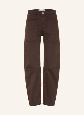 Opus Pants Barrel Džíny Lisana 20040 affogato