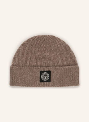 Stone Island Mütze Mit Cashmere beige
