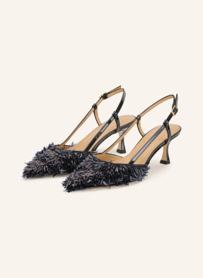 Prosperine Slingpumps S Páskem A Flitry černá