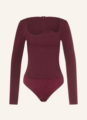 Undress Code Stringové Body Mademoiselle tmavě červená