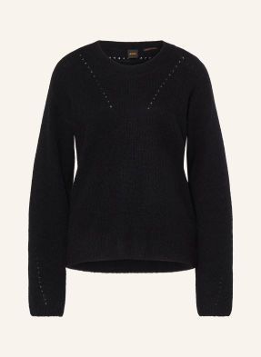 Boss Pullover Fenne Mit Alpaka schwarz