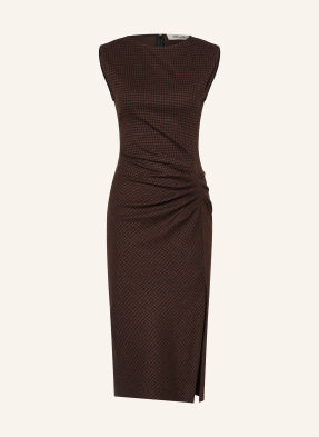 Diane Von Furstenberg Jerseyové Šaty Andie hnědá / černá