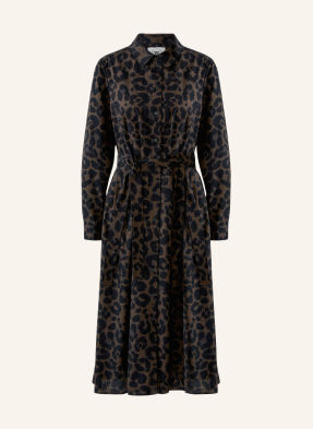 Oui Hemdblusenkleid braun