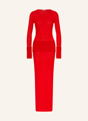 Alaïa Pletené Šaty červená