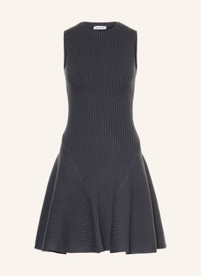 Alaïa Pletené Šaty tmavě šedá