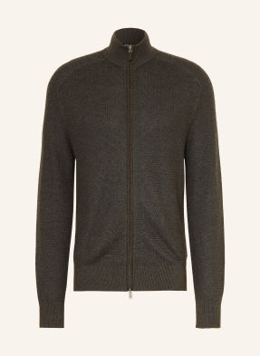 Zegna Pletený Svetr S Kašmírem khaki