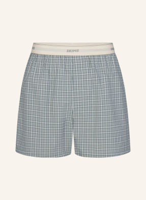 Skims Boxerky Web Cotton Poplin full moon check