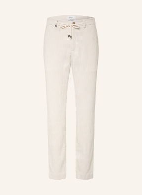 Distretto 12 Kordové Kalhoty Torino York Extra Slim Fit 0013 panna