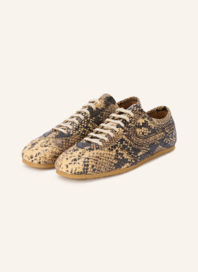 Dries Van Noten Sneakersy béžová / tmavě hnědá