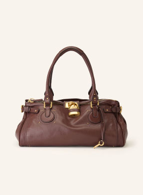 Chloé Cestovní Taška Paddington S Nýty 27m crafty brown