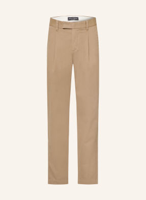 Marc O'polo Chino Osby Pleats Tapered Fit beige