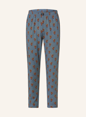 Mey Schlafhose Serie Central Lake blau