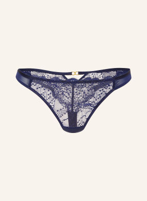 Triumph Kalhotky String Amourette Sparkle tmavě modrá
