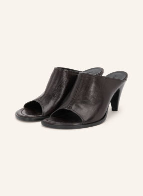 Arket Mules tmavě hnědá