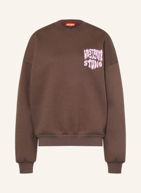 Wrstbhvr Mikiny Flynn v2 hnědá / růžová