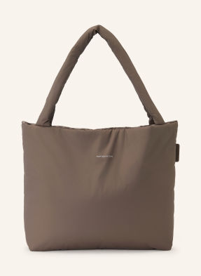 Kapten & Son Oboustranný Shopper Norva tmavě hnědá / černošedá