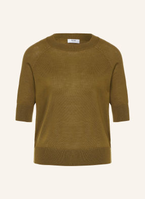 Reiss Úpletové Tričko Suzzie Z Merino Vlny khaki