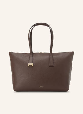 Furla Schultertasche Olivia Large braun