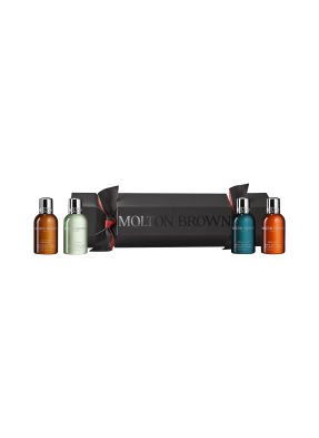 Molton Brown Der Woody Opulent Weihnachts-Cracker Sada pro péči 200 ml