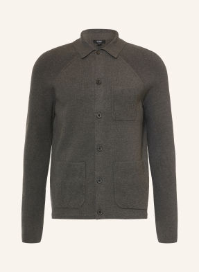 Reiss Strickjacke Fitzwilliam grau