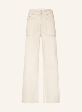 Ba&Sh Široké Džíny Zoel ecru off white