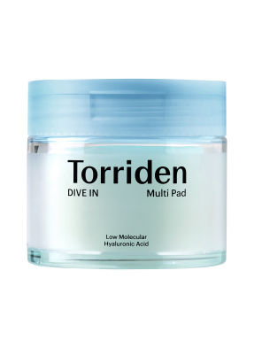 Torriden Dive-In Low Hyaluronic Acid Multi Pad (80 Stück) Multifunkční tampony