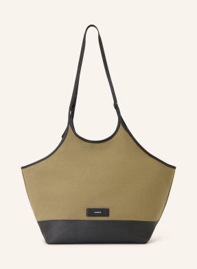Allsaints Shopper Siloh světle hnědá / černá