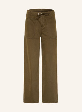 Ba&Sh Mom Džíny Cocy green khaki