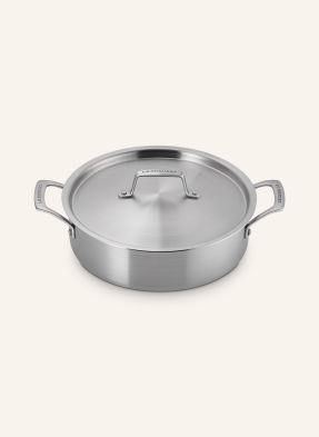 Le Creuset Gourmet-Profitopf 3-Ply silber