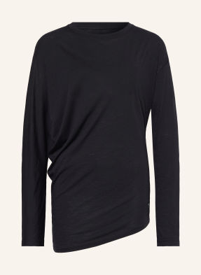 Super.Natural Funkční Tričko Yoga Loose S Merino Vlnou černá