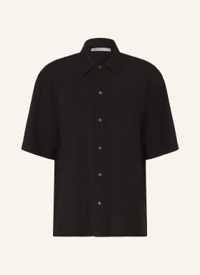 Allsaints Kurzarm-Hemd Archer Comfort Fit schwarz