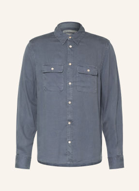 Allsaints Hemd Bond Regular Fit blau
