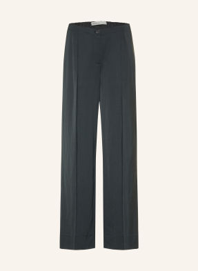 Allsaints Marlenehose Aus Satin blau