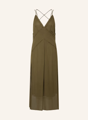 Allsaints Šaty Fawn khaki