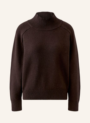 Oui Pullover braun