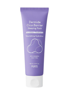 Purito Dermide Cica Barrier Sleeping Pack Noční maska 80 ml