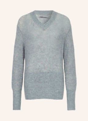 Allsaints Pullover Mabel Mit Alpaka blau