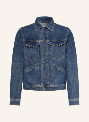 Allsaints Džínová Bunda Trucker 723 dark indigo
