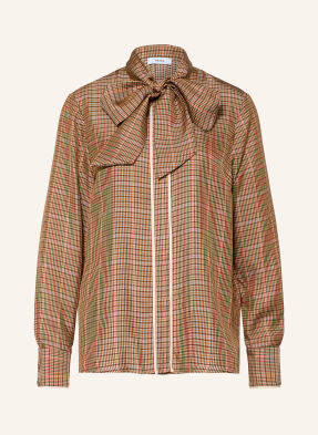 Reiss Bluse Minnie Mit Abnehmbarer Schluppe beige