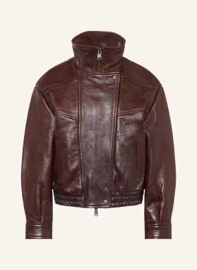 Reiss Lederblouson Petra rot