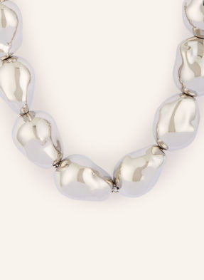 Vanessa Baroni Náhrdelník Big Organic Pearl stříbrná