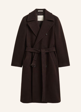 Gant Wollmantel braun