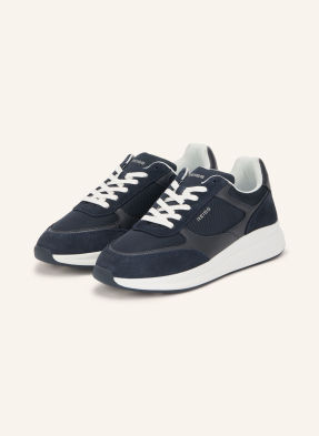Reiss Sneakersy Hudson tmavě modrá / bílá